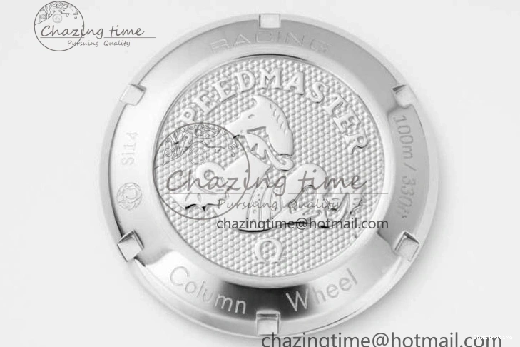 0719 Speedmaster Racing Master SS HKF Best Edition White Dial on SS Bracelet A TravelReady 7809